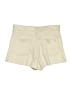 Zara Solid Ivory Khaki Shorts Size 8 - photo 2