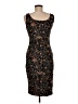 Peruvian Connection Paisley Black Cocktail Dress Size M - photo 2