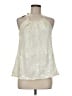 Gold Hawk 100% Polyester Ivory Sleeveless Blouse Size M - photo 1