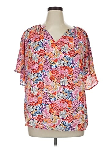 Jules and James Short Sleeve Blouse (view 1)
