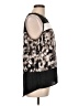 Simply Vera Vera Wang 100% Polyester Black Sleeveless Blouse Size L - photo 4