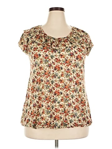 DressBarn Short Sleeve Blouse (view 1)
