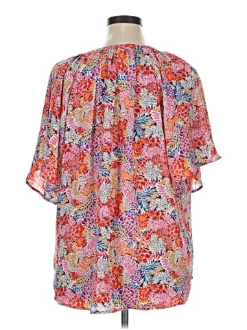 Jules and James Short Sleeve Blouse (view 2)