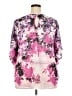 DressBarn 100% Polyester Pink 3/4 Sleeve Blouse Size 18 - photo 2