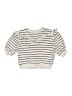 Zara Stripes Ivory Pullover Sweater Size 3 - 4 - photo 1