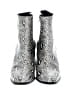 Madden Girl Silver Ankle Boots Size 7 - photo 2