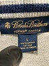 Brooks Brothers 100% Supima Cotton Solid Gray Pullover Sweater Size L - photo 7
