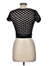 Bebe Black Short Sleeve Top Size Med - Lg - photo 2