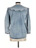 MNG Blue 3/4 Sleeve Blouse Size 6 - photo 2