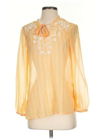 Vintage America Blues 3/4 Sleeve Blouse (view 1)