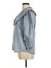 MNG Blue 3/4 Sleeve Blouse Size 6 - photo 5