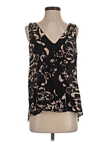 Rebecca Taylor Sleeveless Silk Top (view 1)