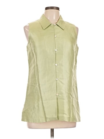 Sigrid Olsen Sleeveless Silk Top (view 1)