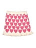 Janie and Jack Hearts Pink Skirt Size 12 - photo 1