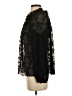 Rebecca Taylor Black Long Sleeve Blouse Size Sm - photo 5
