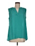 Chaus Teal Sleeveless Blouse Size M - photo 1