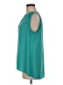 Chaus Teal Sleeveless Blouse Size M - photo 5