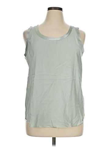 Lafayette 148 New York Sleeveless Silk Top (view 1)
