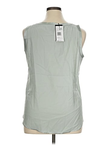 Lafayette 148 New York Sleeveless Silk Top (view 2)