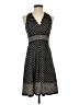 Max Studio Polka Dots Black Casual Dress Size XS - photo 1