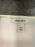 Nine West 100% Polyester White Sleeveless Blouse Size XXL - photo 7