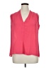 Rose + Olive 100% Polyester Pink Sleeveless Blouse Size XL - photo 1