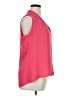Rose + Olive 100% Polyester Pink Sleeveless Blouse Size XL - photo 4