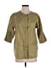 J.Crew 100% Cotton Green 3/4 Sleeve Button-Down Shirt Size XS - photo 1