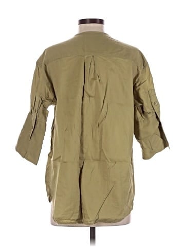 J.Crew 3/4 Sleeve Button-Down Shirt (view 2)