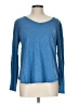 Dylan 100% Cotton Blue Long Sleeve T-Shirt Size L - photo 1