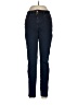 Curve Appeal Solid Blue Jeans Size 6 - photo 1