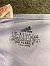 Adidas 100% Polyester Blue Short Sleeve T-Shirt Size 13 - 14 - photo 3