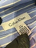 Calvin Klein Stripes Blue Long Sleeve Button-Down Shirt Size L - photo 7