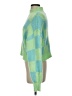 My Michelle Checkered-gingham Green Pullover Sweater Size S - photo 5