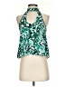 Olivaceous 100% Polyester Green Sleeveless Blouse Size S - photo 1