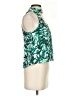 Olivaceous 100% Polyester Green Sleeveless Blouse Size S - photo 4