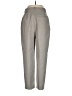 Zara Chevron-herringbone Gray Dress Pants Size M - photo 2
