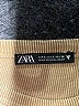 Zara Tan Short Sleeve Top Size S - photo 7