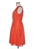 J.Crew Solid Orange Casual Dress Size 6 - photo 5