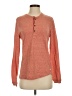 Alternative Earth Red Long Sleeve Henley Size S - photo 1