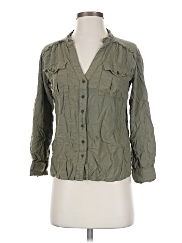 Sundance 3/4 Sleeve Button-Down Shirt (view 1)