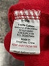 Hb 100% Cotton Solid Red Long Sleeve Onesie Size 6-9 mo - photo 4