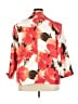 Alfred Dunner 100% Polyester Floral Orange Blazer Size 20 - photo 2