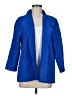 Travelers by Chico's 100% Polyester Blue Coat Size Med (1) - photo 1