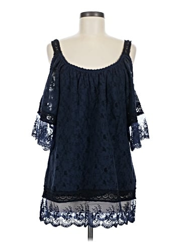 Tempo Paris 3/4 Sleeve Top (view 1)