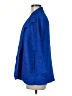 Travelers by Chico's 100% Polyester Blue Coat Size Med (1) - photo 5