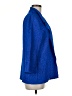 Travelers by Chico's 100% Polyester Blue Coat Size Med (1) - photo 4