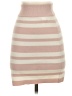 Express Stripes Pink Casual Skirt Size XS - photo 1