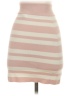 Express Stripes Pink Casual Skirt Size XS - photo 2