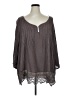 Unbranded Gray Long Sleeve Blouse Size XL - photo 1